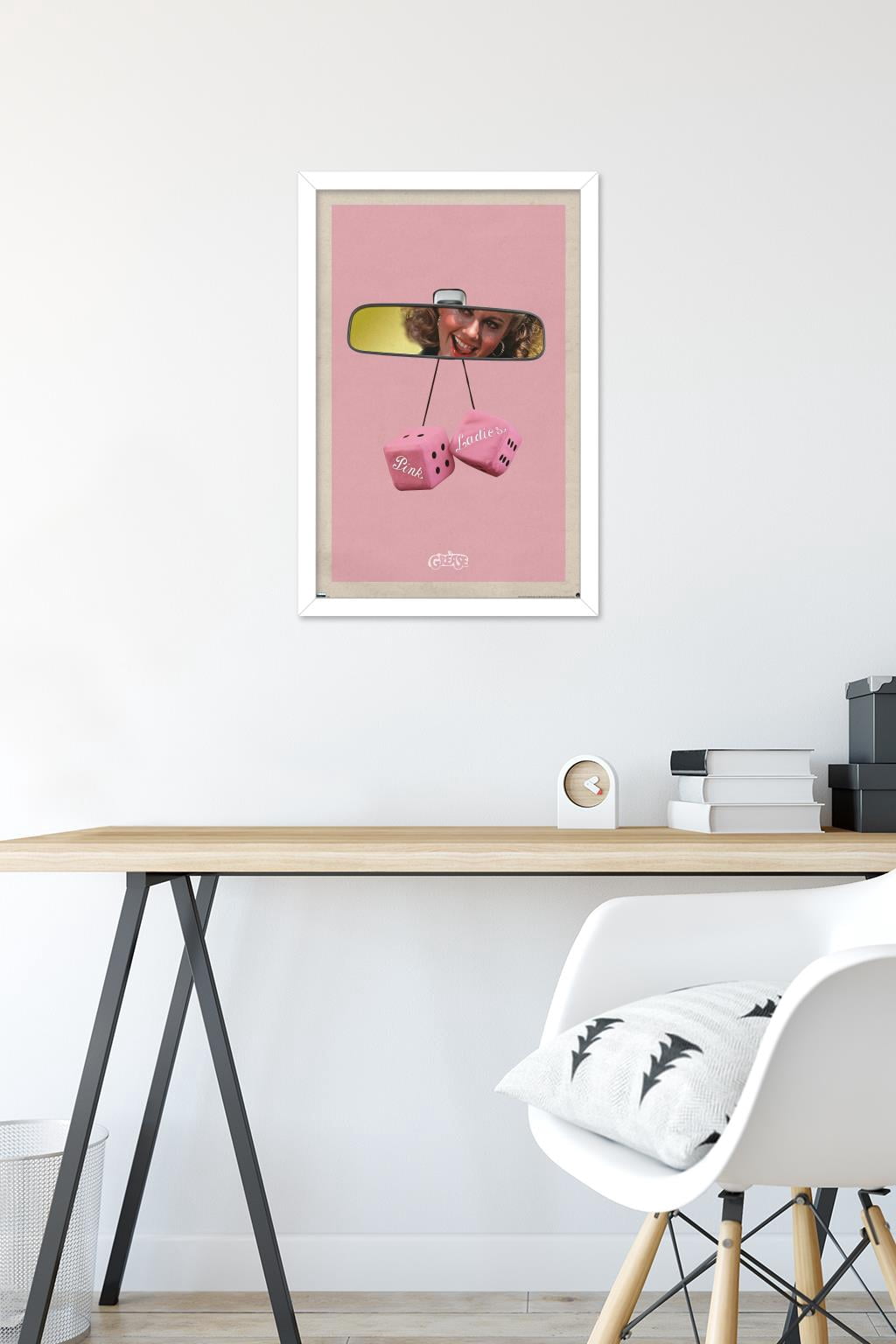 Grease - Dice Wall Poster, 14.725" x 22.375", Framed