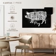 thumbnail image 5 of Elephant Stock Pork Cut Diagram Wall Art - Horizontal Canvas Wall Art - Kitchen Wall Decor - Hobbies And Lifestyle Canvas - Black And White Decor - 48" x 32", 5 of 8
