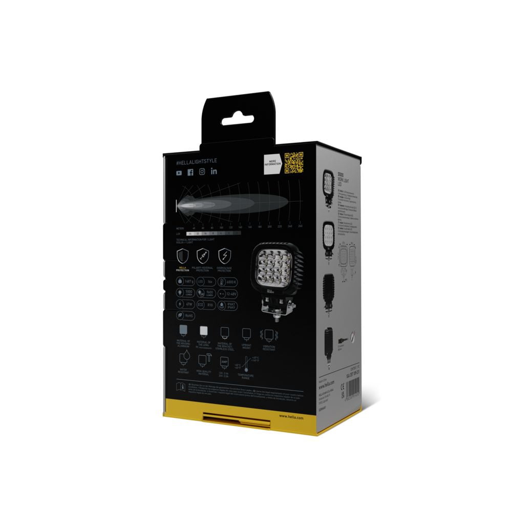 HELLA 357109211 WORKLIGHT WA 0GR MD12-48DT S5000 1G