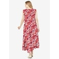 thumbnail image 2 of Woman Within Plus Size Pintucked Sleeveless Dress, 2 of 3