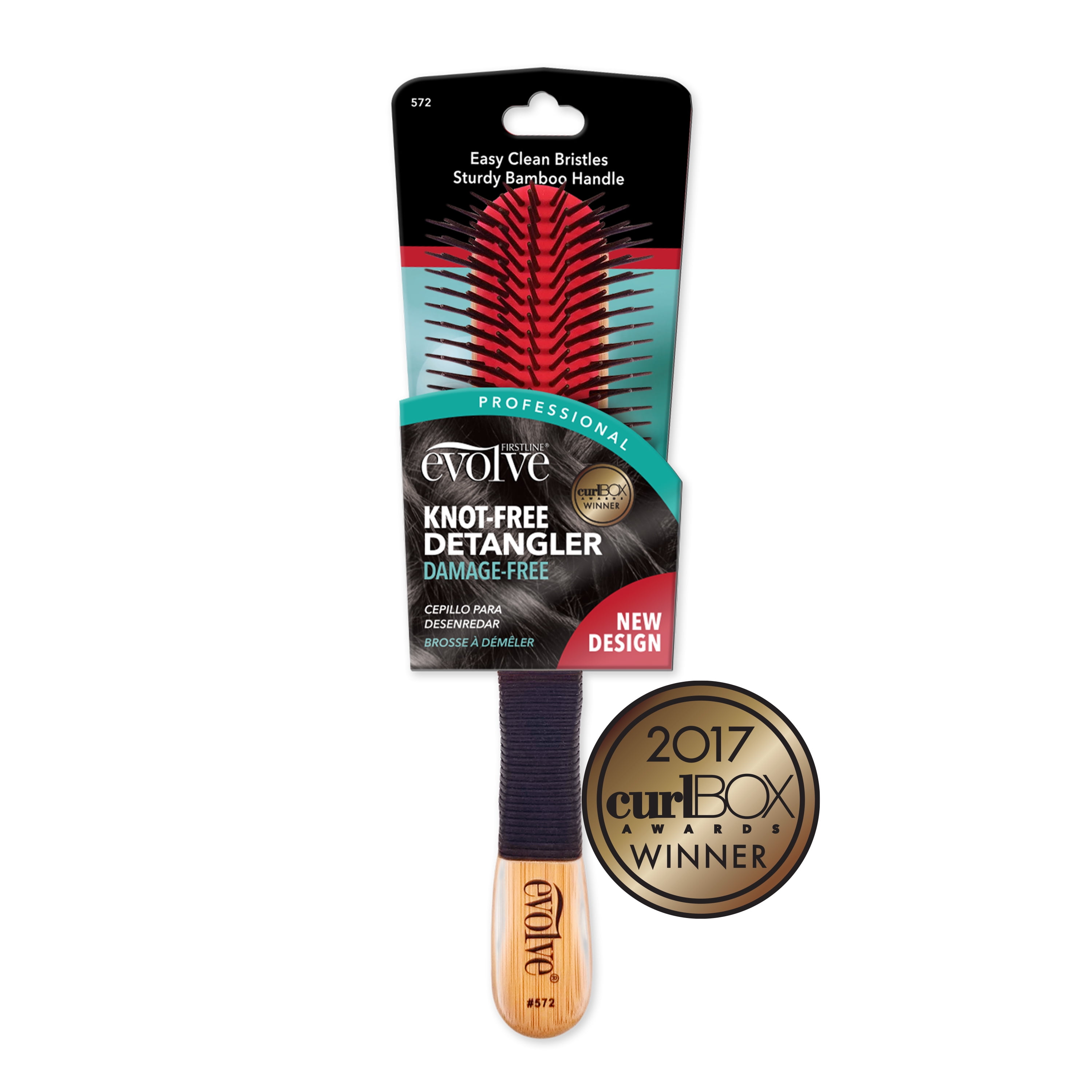 Firstline Evolve Professional KnotFree Detangler Brush