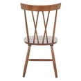 thumbnail image 3 of SAFAVIEH Couture Jaslene Modern Velvet Solid Dining Chair, Olive Green/Black, 3 of 13