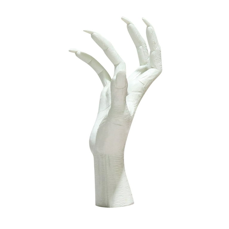 Resin Witch's Demon Hand for Wall Hanging Retro Satanic decor Wall Hanging  Statues Aesthetic Art Sculpture Oddities Living Home Decor Mounted Hang