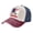 Navy And Red, variant on America Flag And California Flag Distressed Baseball Cap Dad Hats for Men Women Vintage Trucker Hat Low Profile Ball Caps