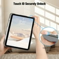 thumbnail image 3 of Fintie Case for iPad (A16) 11th Generation Case 2025, iPad 10th Generation Case 2022, Slim Shell Hard Translucent Frosted Back Stand Cover with Pencil Holder, Auto Sleep/Wake, Don't Touch, 3 of 11