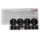 thumbnail image 2 of Speravity AC Dash Button Sticker Botones Pegatinas Durable Car Interior Parts Auto Motors Driver Decoración Reparación Reemplazo Automoción decorativa y accesorios, 2 of 6