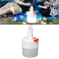 thumbnail image 4 of Luz LED para Acampar Luces Colgantes con Gancho Lámpara Impermeable IP65 para Exteriores con Función de Altavoz para Puesto de Mercado Nocturno para Acampar ANGGREK Otros, 4 of 8