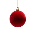 thumbnail image 2 of Extra Large Velvet Christmas Ball Ornaments Shatterproof Hanging Christmas Tree Decorations for Xmas Party Wedding Decor, 2 of 7