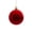 Red, variant on Large Flocked Christmas Balls, Shatterproof Plastic Hanging Ornaments, Commercial Hotel Mall Ceiling Tree Decor