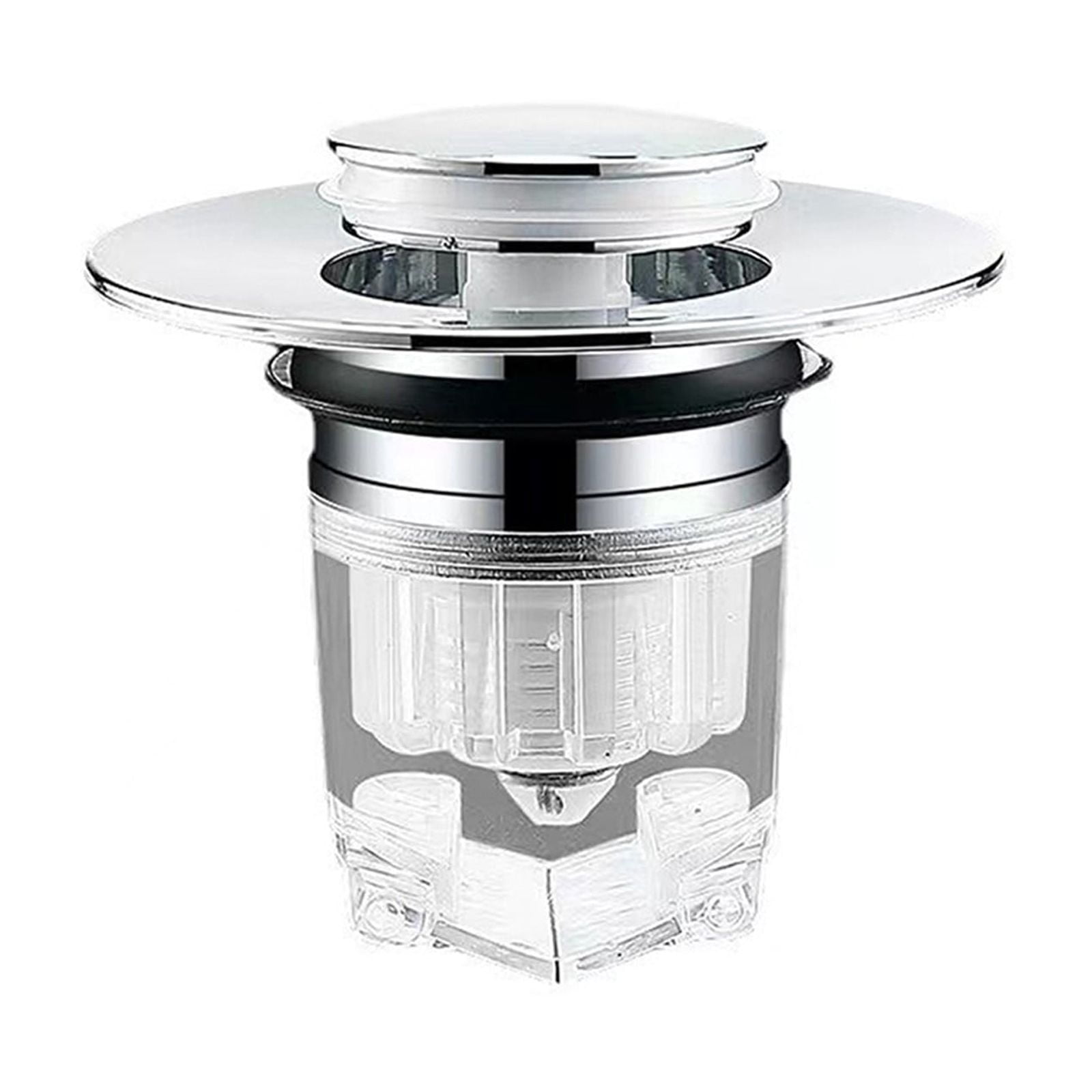 MYG Bathroom Drain Stopper Anti Clogging Easy Installation PopUp Sink Drain