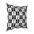 thumbnail image 2 of Bingfone Decorative Pillow Covers 16"x16" Nautical Anchors1 Couch Pillow Cases Modern Farmhouse Covers for Couch Sofa Bed, 2 of 9