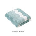 thumbnail image 3 of Polyester Fleece Bath Towel - Green Enlarged Thickened Ultra-Soft Towel, Highly Absorbent Plush Towel for Home Bathroom Bathing Daily Use, 3 of 6