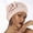 Beige, variant on Floral Pleated Headband Turban Head Wrap with Solid Color Cap - Soft Stretch Breathable Underscarf for Women, Chemo Cancer Hat, Hijab Inner Base, Daily Sleep Wear, Black, Under $4