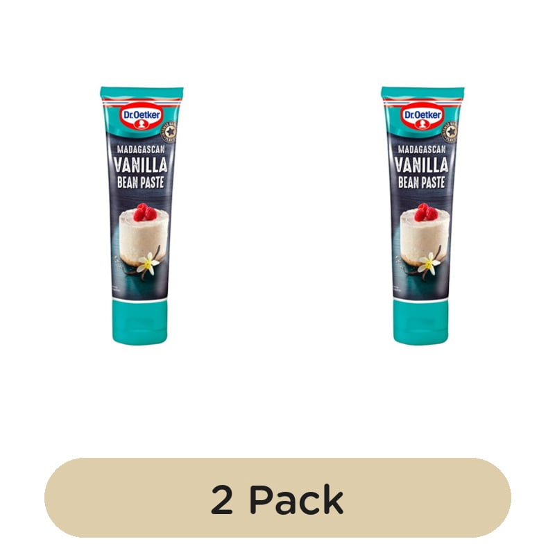 Dr. Oetker Madagascan Vanilla Bean Paste 100g, British Import (Pack of 2)