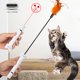 thumbnail image 4 of Bonito y divertido gato que se burla de los juguetes, proyector LED láser de plumas con campana (blanco) Ehuebsd Para estrenar, 4 of 9