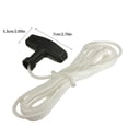 thumbnail image 2 of PP Lawn Mower Starter Pull Flexible Professional Hay Chain Saw Pulls Replacement Polyester Rope 3 Meter Trimmer Chainsaws Handle Accessories, 2 of 7