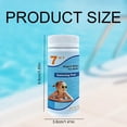 thumbnail image 3 of HomelyJoy 100 Strips Pool Test Strips, 7 in 1 Swimming Pool and Spa Water Quality Tester for Chlorine, pH, Alkalinity and Cyanuric Acid, 3 of 9