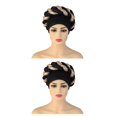 thumbnail image 1 of Guardurnaity Women African Turban Head Wrap Head Hair  Braid Beanie Cover Scarf Sequin Type2, 1 of 6