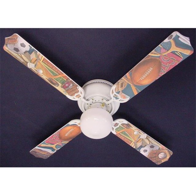 Ceiling Fan Designers 42FAN-KIDS-CS Classique Ventilateur de Plafond de Sport 42 Po