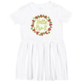 thumbnail image 3 of Inktastic Hello, Pre-k Strawberries Girls Toddler Dress, 3 of 5