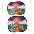 thumbnail image 4 of LOVIVER 2Pcs Car Window Sun Shades Blackout Cover for Car Side and Rear Block D, 4 of 8