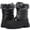 Black, variant on GLOBALWIN Women's Snow Boots Ankle Winter Boots For Women Silver 6.5M