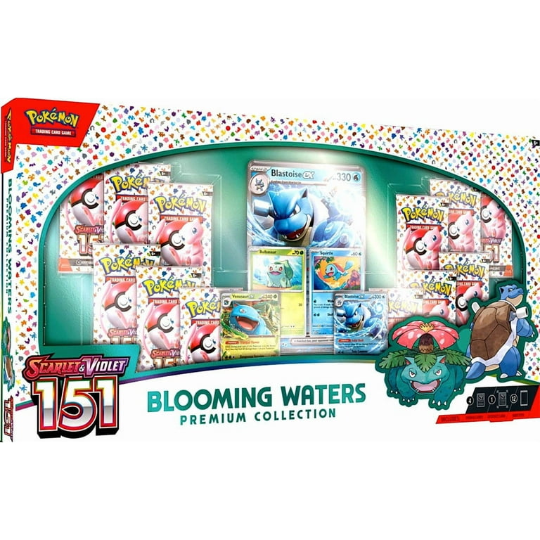 2 pack) Pokemon Scarlet & Violet 151 Blooming Waters Premium Collection Box  - Walmart.com