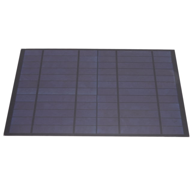 6V 10W Panel Solar Silicio Policristalino 1660mA Placa de Cargador Solar para Acampar Senderismo Montañismo