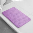 thumbnail image 6 of AuroraX Cotton Bathroom Rugs Absorbent Memory Foam Bath Rugs for Bathroom Floor,Quick Drying Washable Cute Plush Single Shower Rugs for Bathroom Extra Soft Bath Mats for Tub, 6 of 6