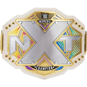 WWE New NXT Championship Title Belt with Authentic Styling - Walmart.com