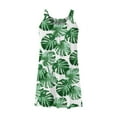 thumbnail image 4 of IROINNID Women's Shift Dress Hawaiian Sleeveless Sling Sexy Beach Dresses Summer Loose Comfy Boho Prints Drop Waist Dress, 4 of 5
