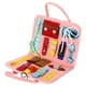 thumbnail image 1 of Juguetes Montessori de tablero ocupado para niños de 4 5 de edad, aprenden de , de bolsa de juguetes educativos Rosado, 1 of 9