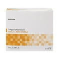 thumbnail image 2 of McKesson Tongue Depressors, Non-Sterile Medical Wooden Sticks, 6 in, 250 Count, 10 Packs, 2500 Total, 2 of 4