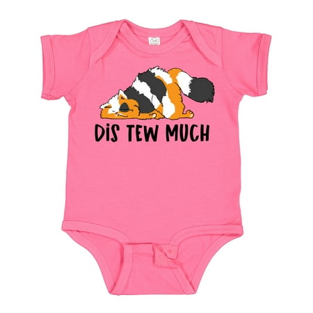 

Inktastic Napping Dis Tew Much Calico Fat Cat Gift Baby Boy or Baby Girl Bodysuit