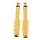 thumbnail image 2 of Conector Del Acoplador Del Convertidor Del Adaptador de sonido Del Enchufe de 6,35 Hugo Convertidor de adaptador de audio, 2 of 7
