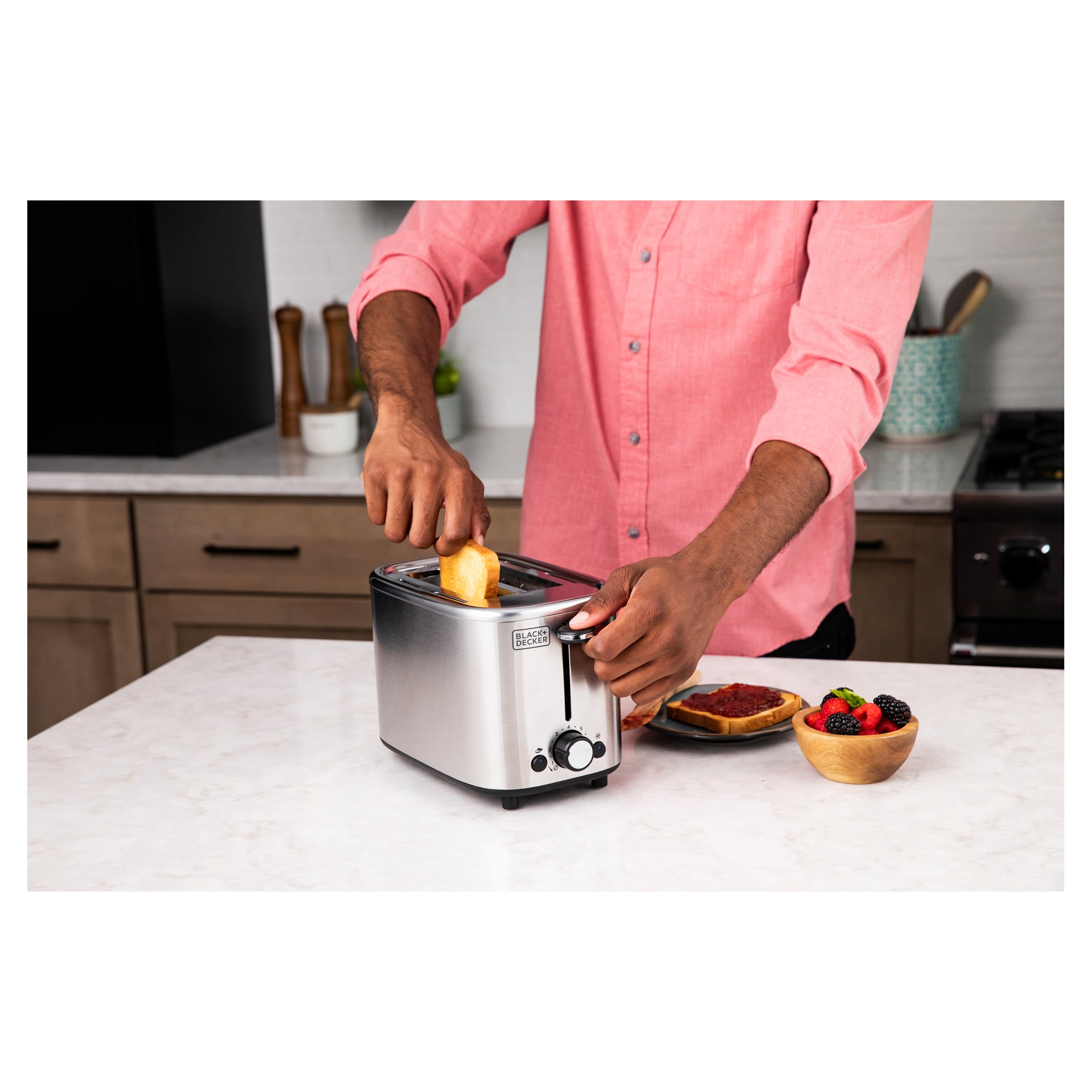 Black + Decker 2-Slice Toaster