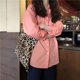 thumbnail image 1 of Camisas Rimocy de color liso para mujer, tallas grandes, con bolsillos y cuello vuelto, primavera-verano, manga larga, botones, 2022, 1 of 6