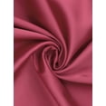 thumbnail image 6 of DARING DIVA Silky Satin 2 Pieces Ruffle Top and Long Pants Sleepwear Sets S Red, 6 of 6