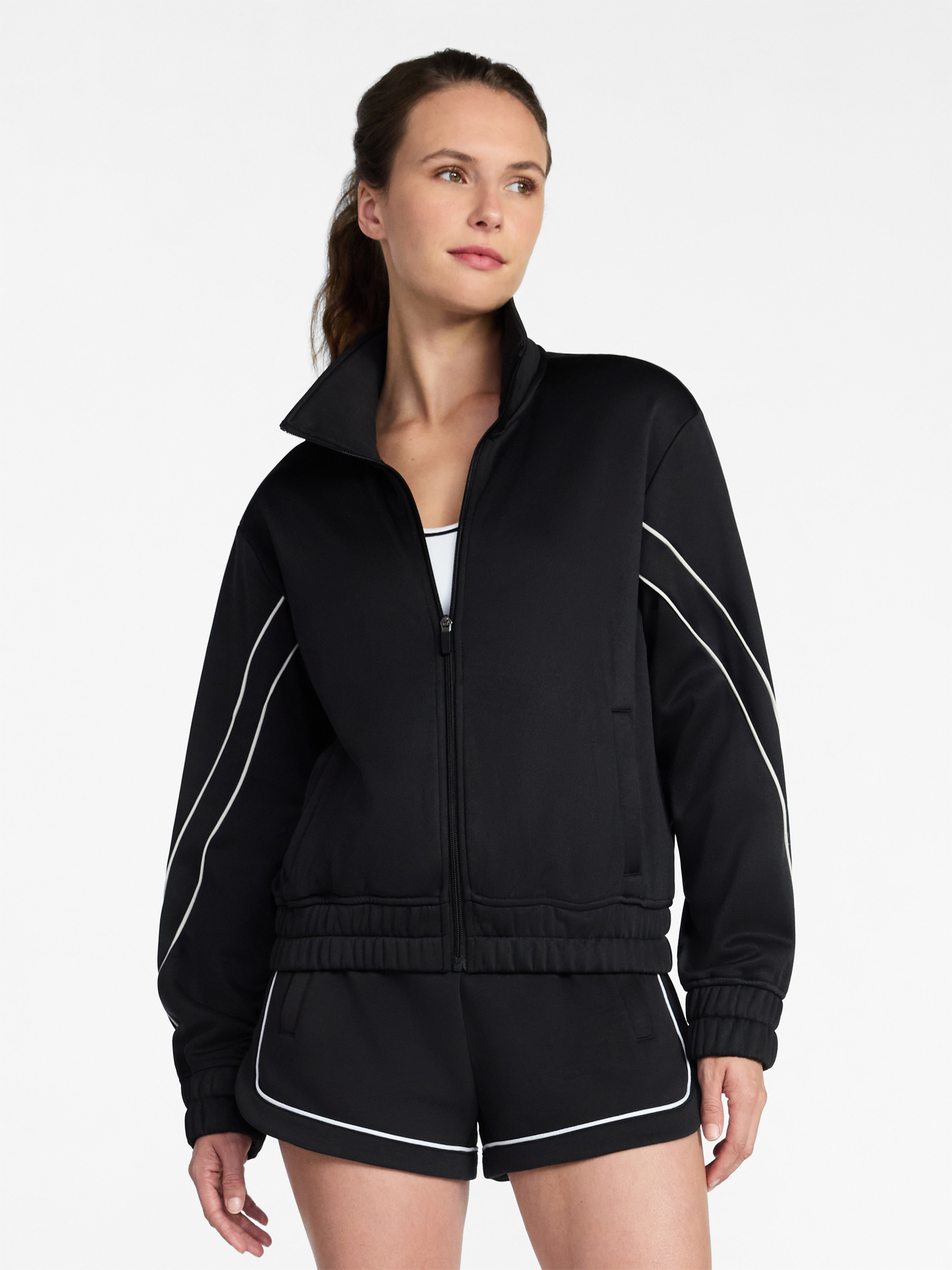 Avia Women's Midweight Track Jacket, Sizes XS-XXXL