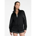 thumbnail image 2 of Avia Women's Midweight Track Jacket, Sizes XS-XXXL, 2 of 6