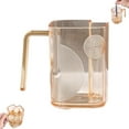 thumbnail image 1 of Cqxid Luxury Gargle Cup With Toothbrush Slot Toothbrush Cup Holder Toothbrush Holder With Cup Bathroom Toothbrush Cups Set Easy Cleaning Multi Function Storage Gargle Cup For Shower, 1 of 4