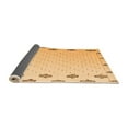 thumbnail image 2 of Ahgly Company Indoor Rectangle Solid Orange Modern Area Rugs, 5' x 8', 2 of 4
