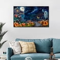 thumbnail image 4 of Pintura de diamantes de dibujos animados para Halloween, mosaico de diamantes completo, bordado, imagen de calabaza, Kit de punto de cruz, decoración del hogar, regalos de arte, 4 of 4