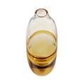thumbnail image 2 of A&B Home Nicole Glass Vase - 6"Dia. x 14"H - Amber/Clear, 2 of 4