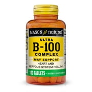 Mason Natural Ultra B-100 Complex - Healthy Heart, Immune, Energy