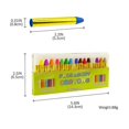 thumbnail image 5 of L beige Kit de pintura para la cara, crayones, 16 colores, maquillaje no tóxico, barras de pintura para la cara, kit de crayones para tatuajes corporales para niños, niños pequeñ, 5 of 5