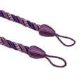 Lizheee Ropes Tie Backs for Window Curtain Cord Buckle Tiebacks Tie