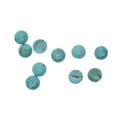 thumbnail image 1 of jifeng 10 Pieces Round Cabochon Pearl Rhinestone Flatback Semi-precious Stone Blue, 1 of 9