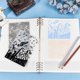 thumbnail image 3 of 2Pcs Embossing Folder Waves Musical Note Plastic Background Embossing Machine Template Vintage Pattern Paper Card Template Stencils for Card Making DIY Scrapbooking Paper Craft Album, 3 of 5