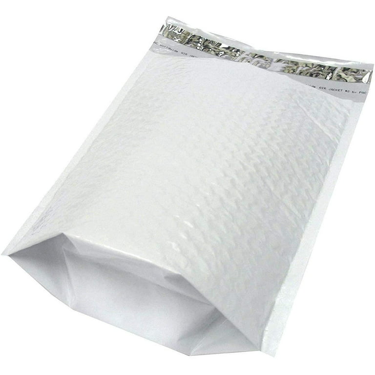 Large Gusseted Paper Bags, 6 x 3.5 x 11, White, 100/Pack - HYG66101, Hygloss Products Inc.